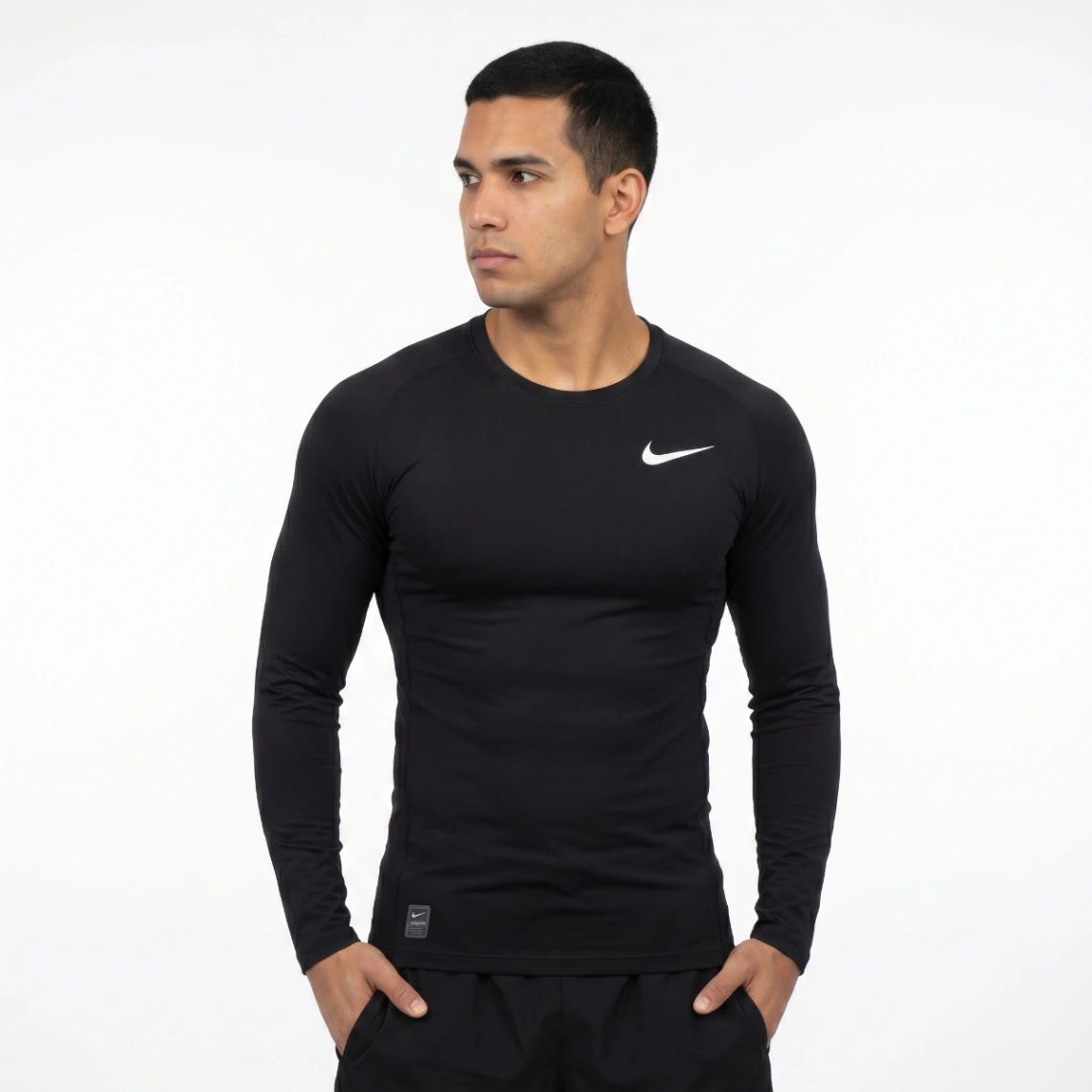 Camiseta Compresión Nike Pro Negra